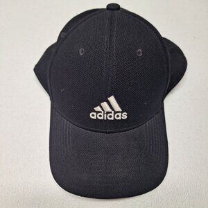 Adidas Black Hat Ball Cap Mens L XL A Flex